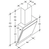 Kép 2/2 - Candy CVMA90W beépíthető páraelszívó fehér 90 cm