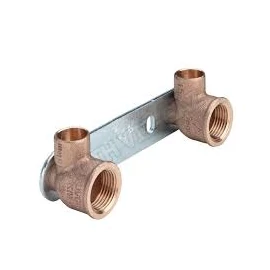 Réz forrasztható szerelt falikorong 15-1/2"-100mm