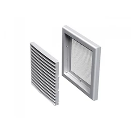 Vents MV 101s Műanyag Szellőzőrács Vízszintes Rácsozással