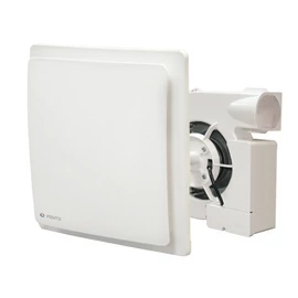 Vents VNV-1D H Egycsöves Szellőzőrendszerbe Építhető Falba Süllyeszthető Ventilátor Páraérzékelővel