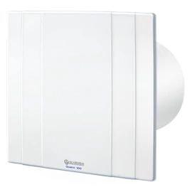 Blauberg Quatro 100 H Zárt előlappal szerelt dekor ventilátor (fehér) Időkapcsolóval, Páraérzékelővel és Golyóscsapággyal
