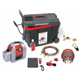 Rothenberger Rocaddy 120 Digital univerzális klímafeltöltő készlet
