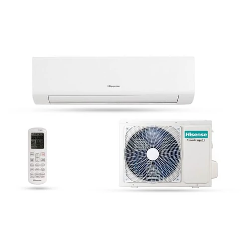 Hisense Eco Comfort KE25YR3E oldalfali split klíma csomag 2,6 kW
