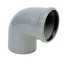PVC könyök idom 50/90° KAB