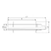 Viessmann PPs/Alu parapet 60/100mm 2db takaró lemezzel